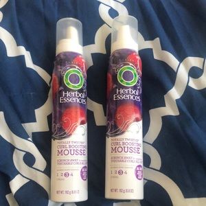 New Herbal Essences curl boosting mousse